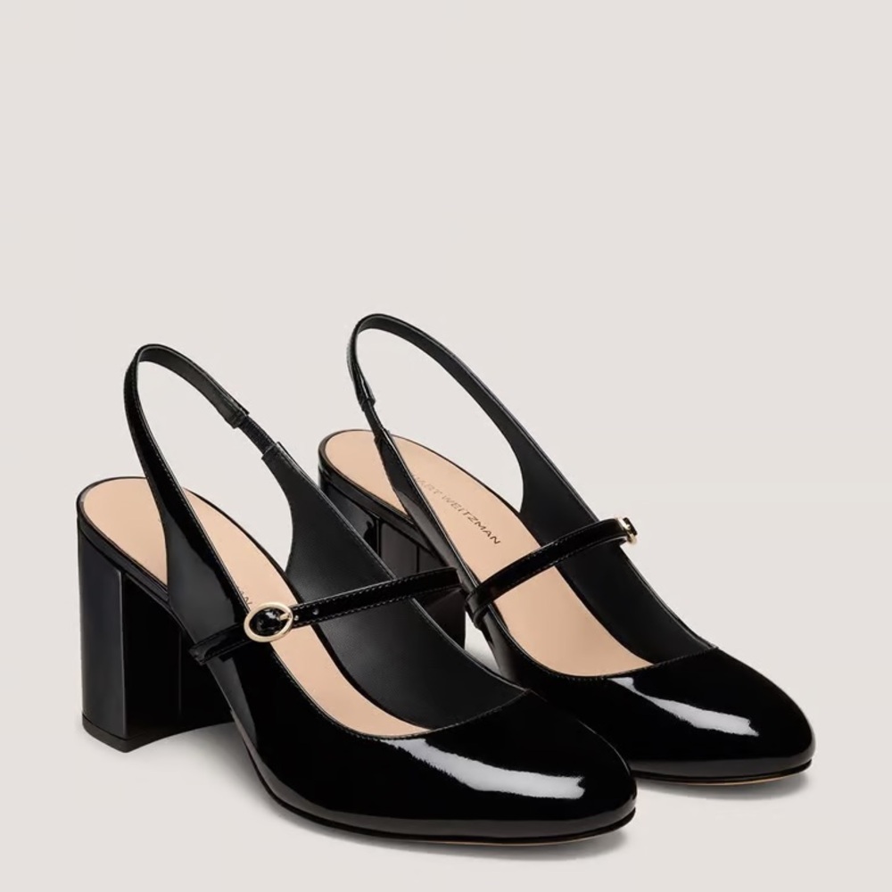 Stuart Weitzman Wynn Mary Jane Slingback 75